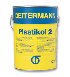 Пластична бітумна маса Plastikol 2 для ремонту дахів будинку